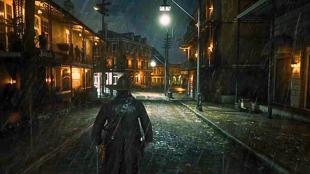 Light Rain ASMR in RDR2 | Peaceful Ambience & Soft Footsteps