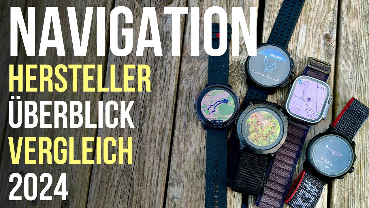 Navigation mit Sportuhren der Überblick 2024 deutsch