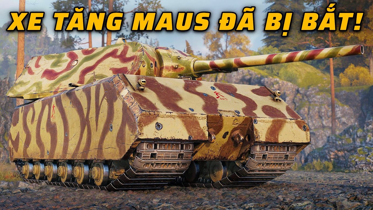 Xe tăng si&ecirc;u nặng Maus duy nhất tr&ecirc;n thế giới | World of Tanks
