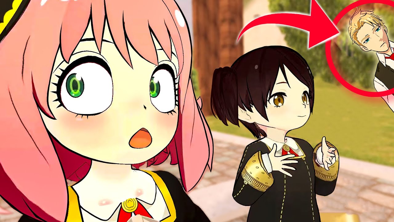 Anya e Becky sendo ESPIONADAS por Loid Forger no Spy x Family Vr