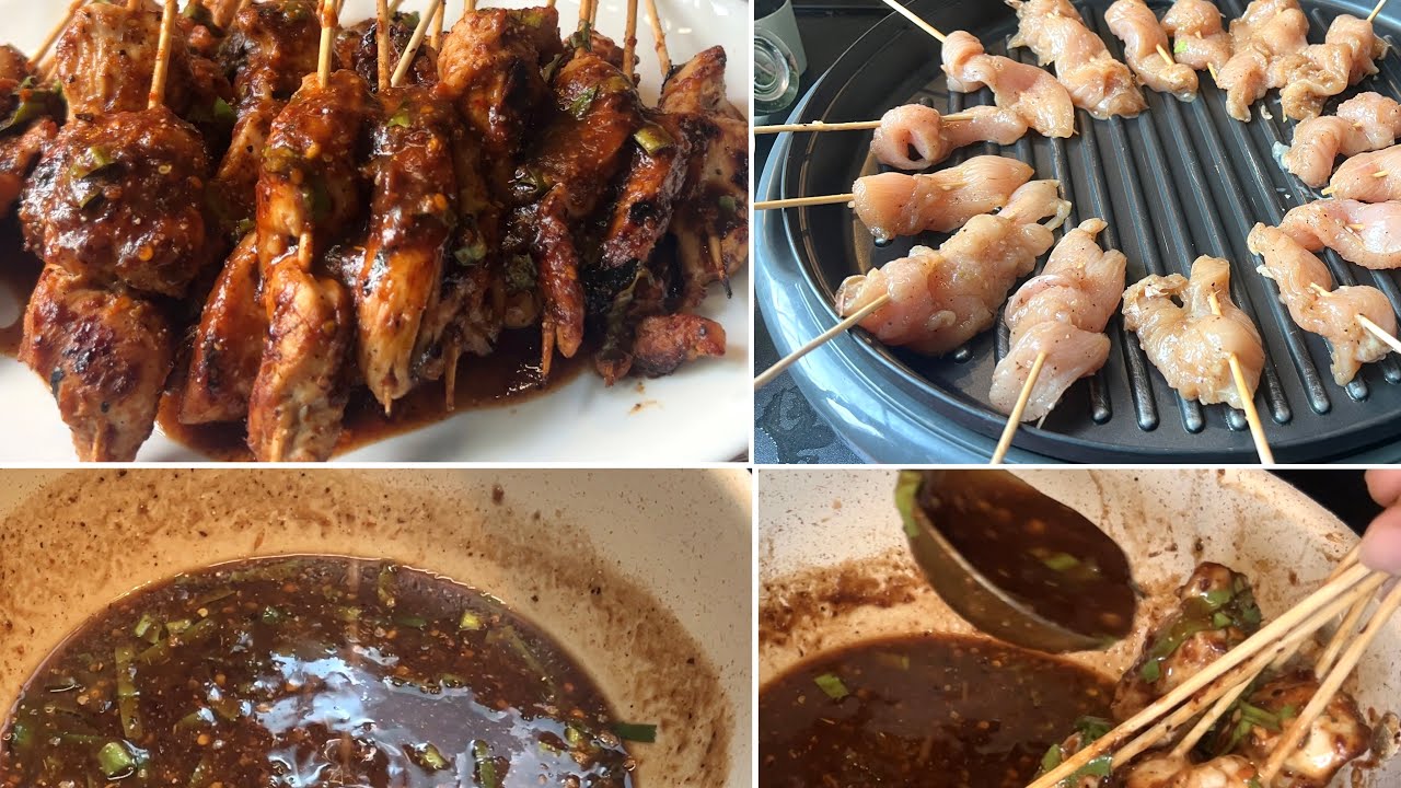 ထိုင်း ကြက်ကင် ချဉ် ငံ စပ် နှစ်ကူး အတွက် ပါ BBQ Chicken Thai Style