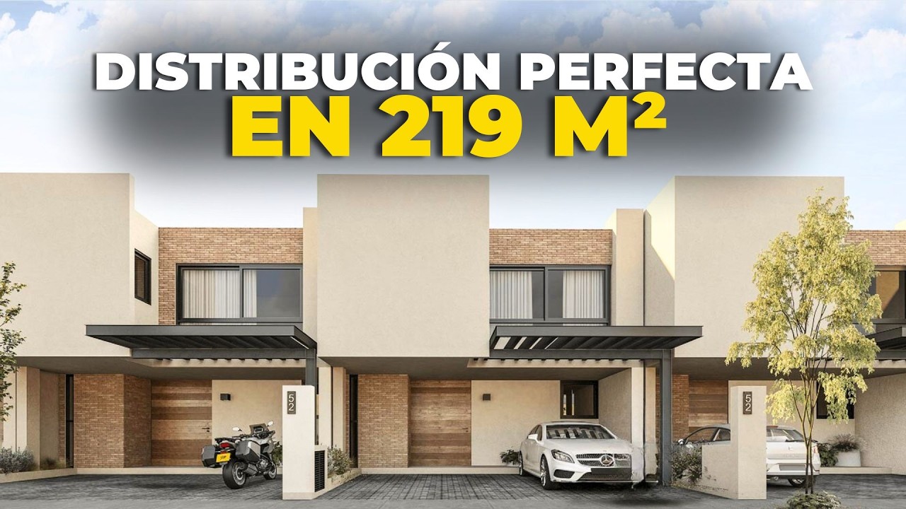 Casa de 3 Recámaras bien diseñada en solo 219 m²