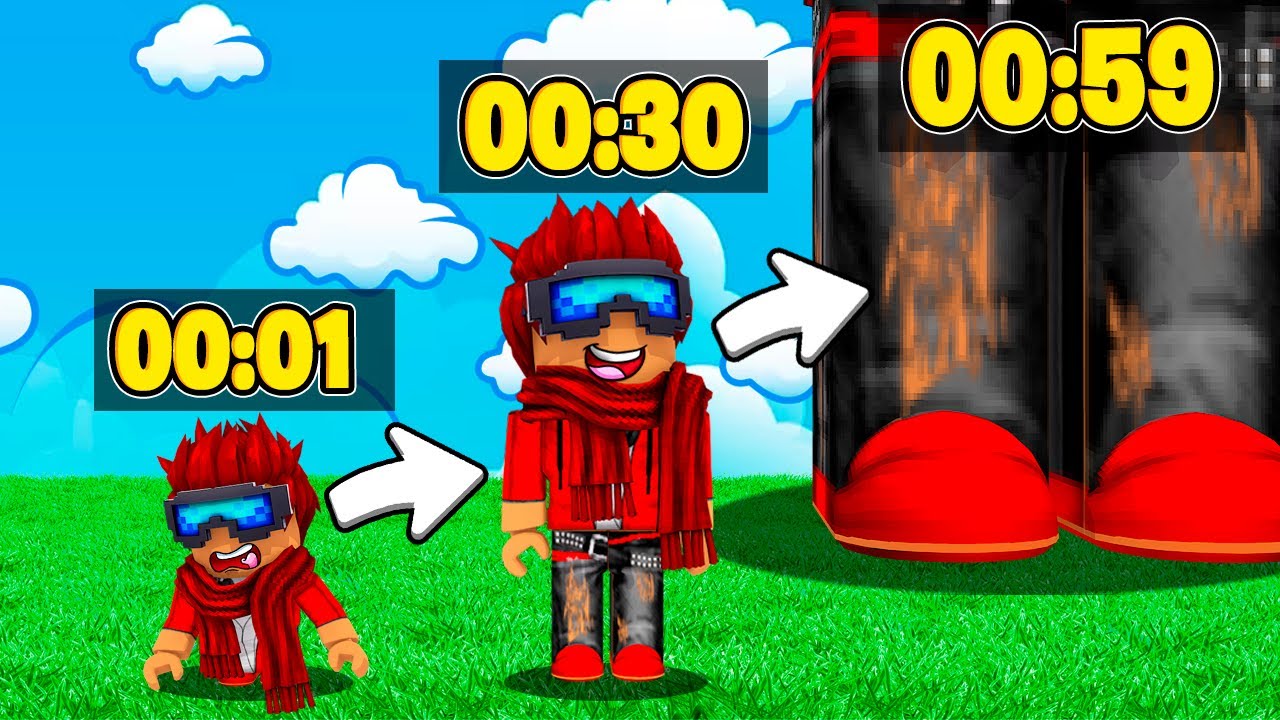 Vi Får +1 Størrelse Hvert Sekund I Roblox!