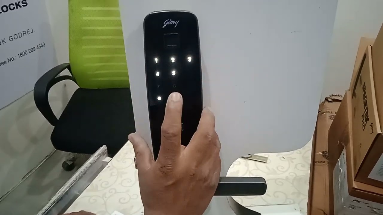 Godrej spaceteck pro ka master password kaise change kare