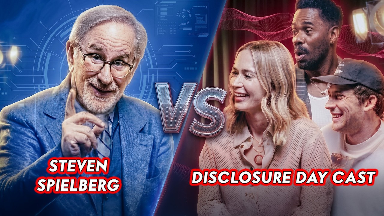 Steven Spielberg vs Disclosure Day Cast (Emily Blunt, Colman Domingo & Josh O'Connor) | Vanity Fair