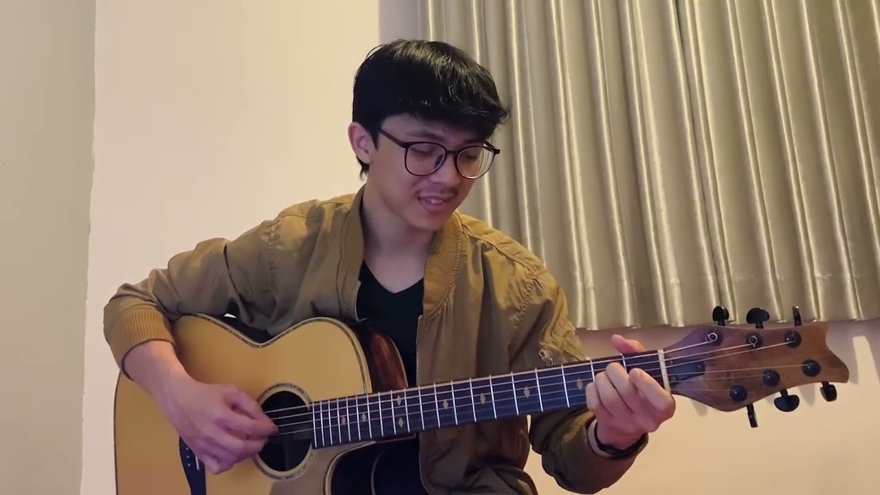 semua aku dirayakan nadin amizah fingerstyle with tabs