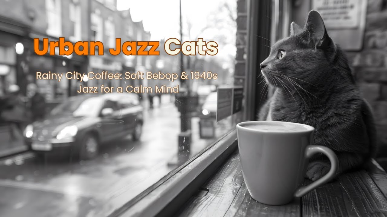 Rainy City Coffee: Soft Bebop & 1940s Jazz for a Calm Mind