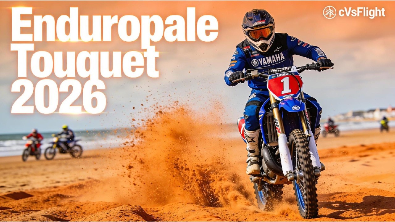 Enduropale du Touquet 2026&rdquo; + &ldquo;50e &eacute;dition - full race - L&Eacute;GENDAIRE - ENFER DU SABLE
