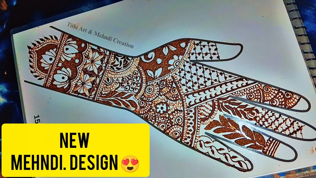 Simple mehndi design 😍♥️ #youtubeshorts #youtube #mehndi #hennatattoodesign 