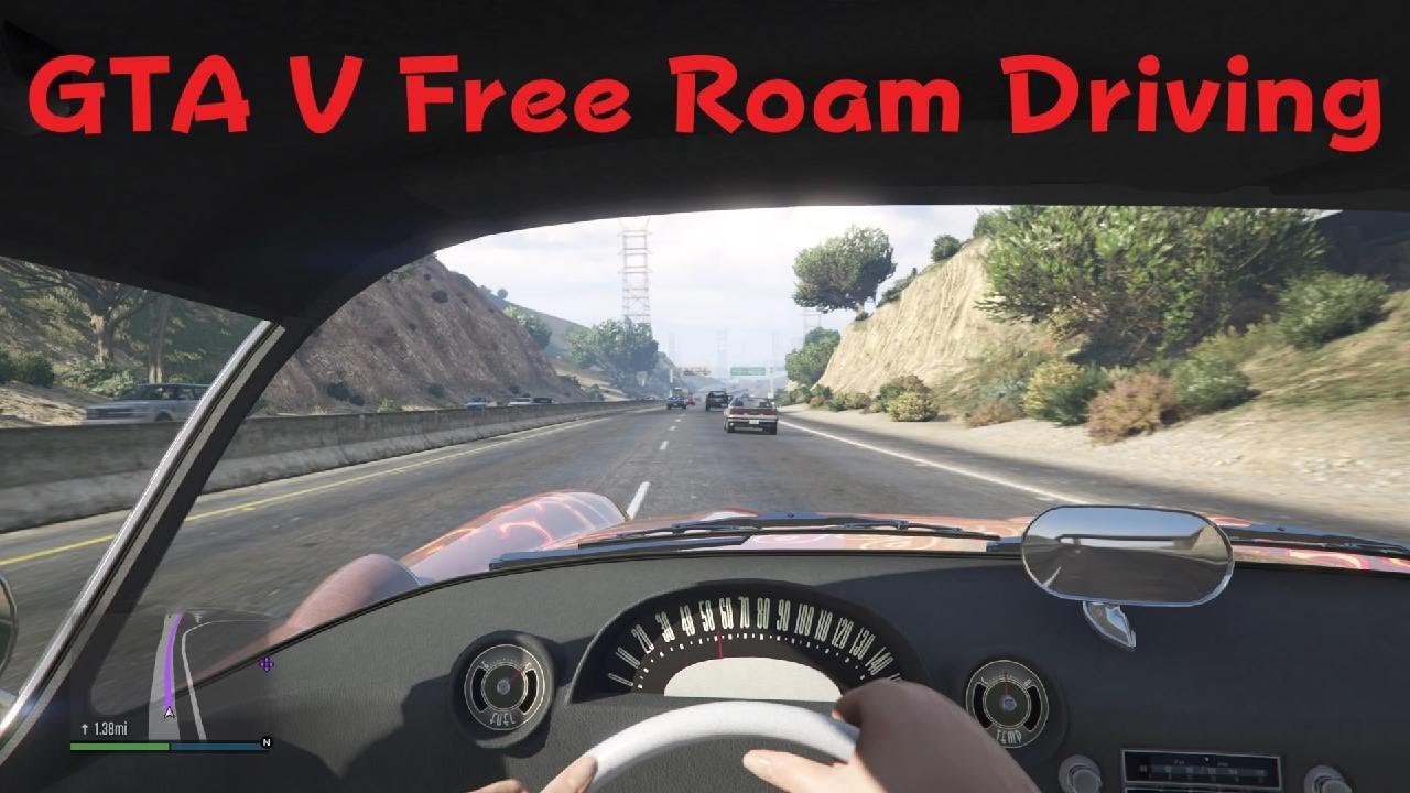 Grand Theft Auto V_Free Roam  Driving