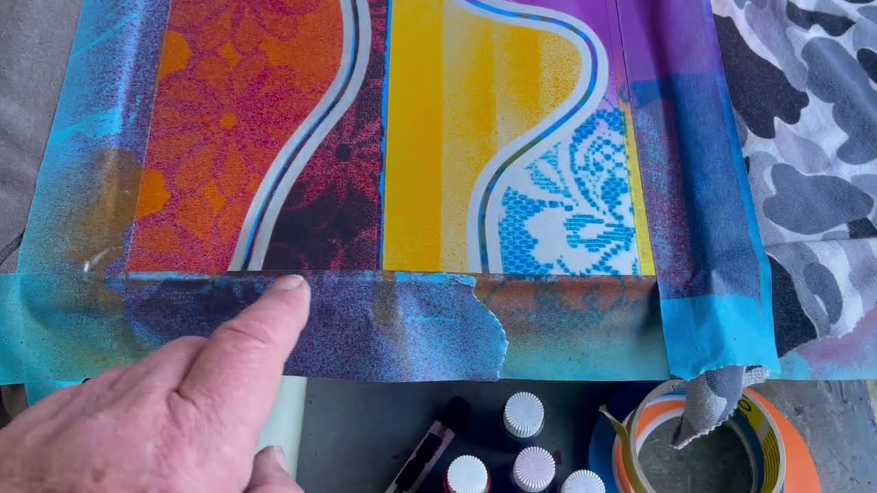 Airbrush painting technique practice. Practice for 92 Oldsmobile 88 Lowrider paint scheme plan. 