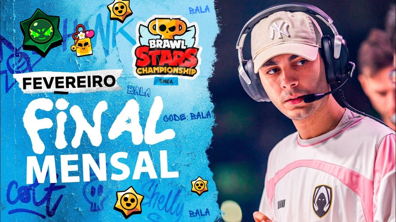 PRIMEIRA FINAL MENSAL de BRAWL STARS - EMEA #BSC26