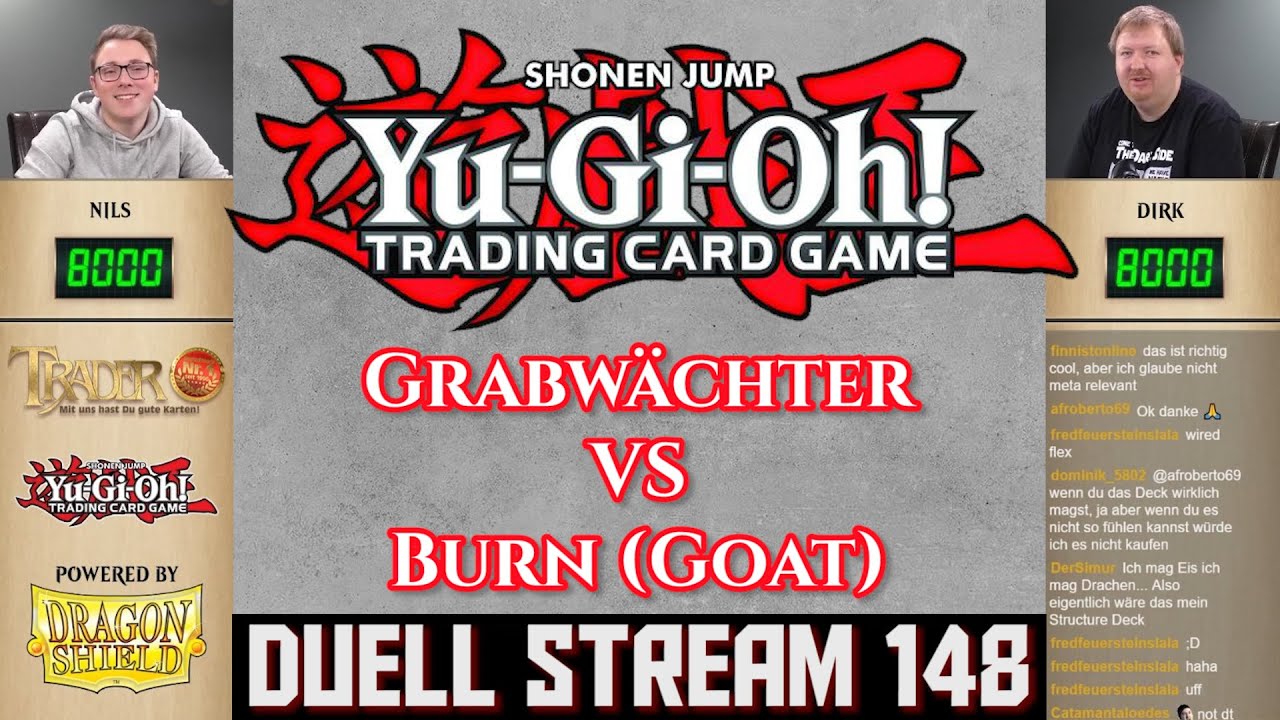 YuGiOh Grabwächter VS Burn | Goat Format | YGO deutsch | Yu-Gi-Oh! TCG Duel Trader Tutorial Duell