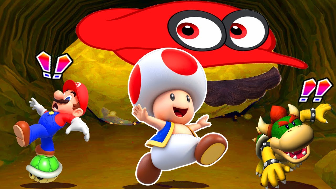 Mario Party 6 - Lucky Toad vs Bad Day Mario and Peach, Boo with Bridge Battle