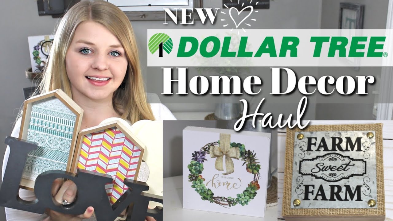 Dollar Tree Haul 2019 | New Dollar Tree Home Decor | Krafts by Katelyn