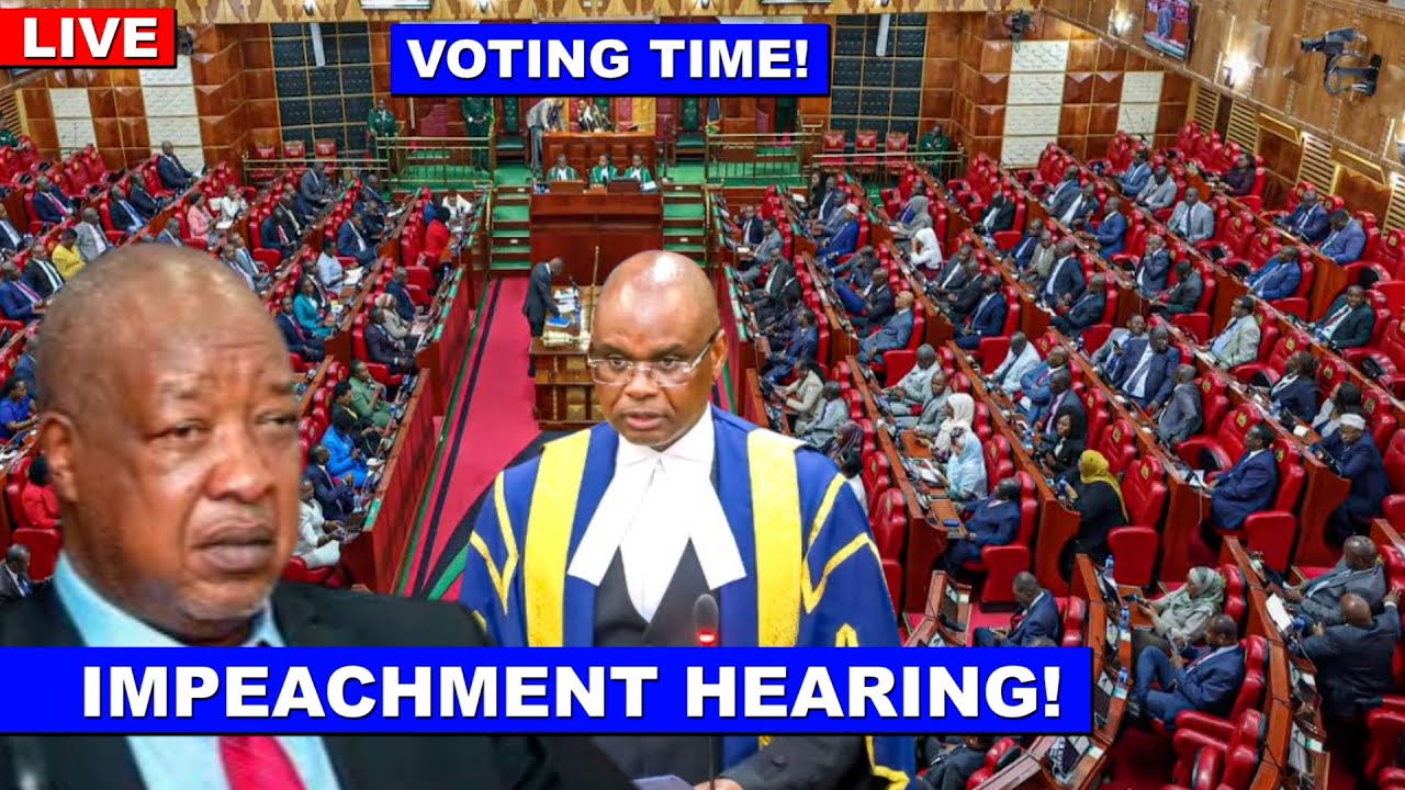 LIVE: Fireworks as Senators vote on impeachment of Nyamira Governor Amos Nyaribo!🔥