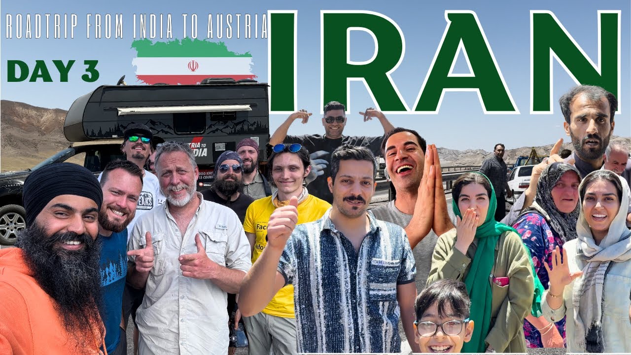 IRAN 🇮🇷 DAY 3 | ROADTRIP FROM INDIA 🇮🇳 TO AUSTRIA 🇦🇹 #india #pakistan #iran #bangladesh #afghanistan