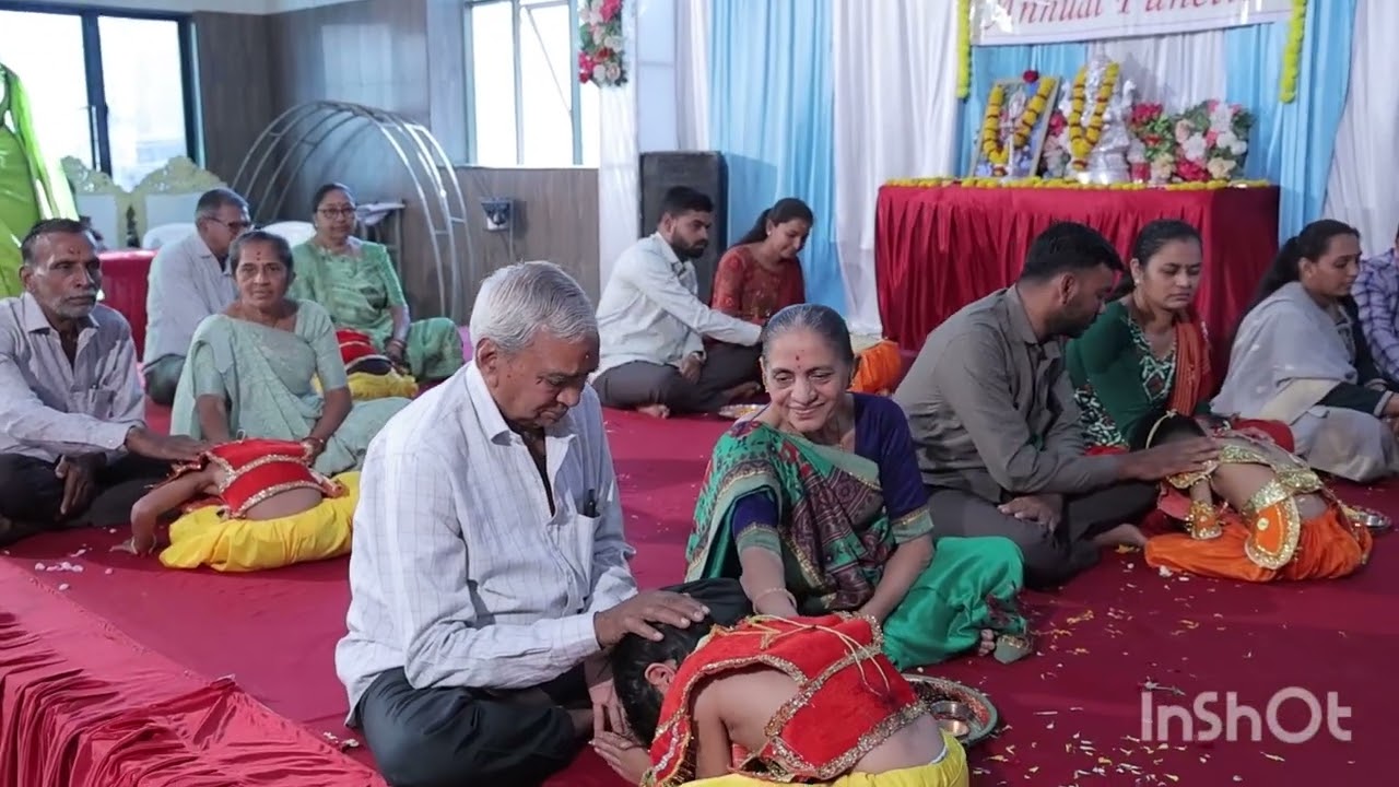 Dada dadi pujan #matru pitru pujan #LKG children's pujan vidhi #