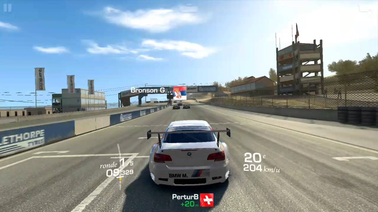 Real Racing 3 Shortcut Laguna Seca