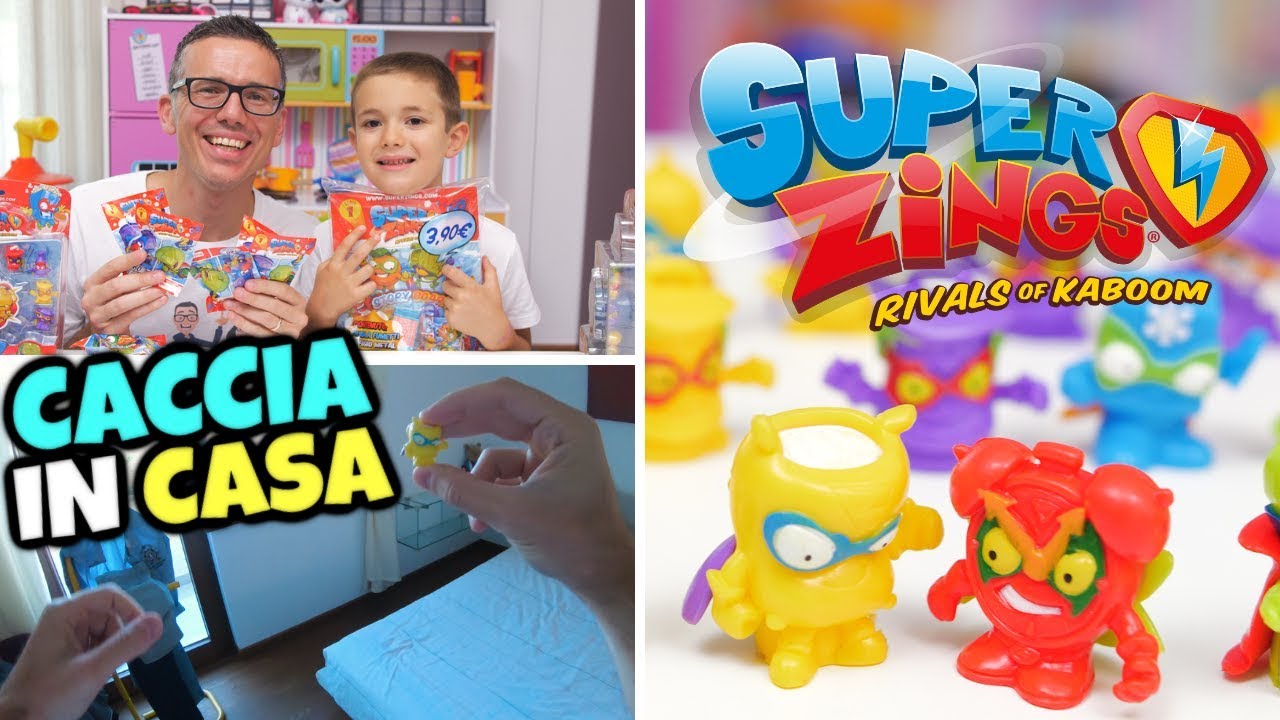 CACCIA AI SUPER ZINGS ⚡ IN CASA: Apriamoli e Cerchiamoli