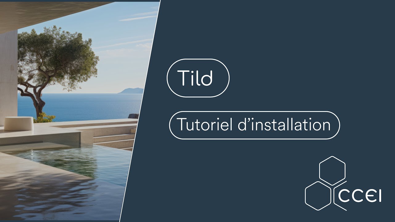 ▶️ Application tild - Paramétrage général du coffret 📱