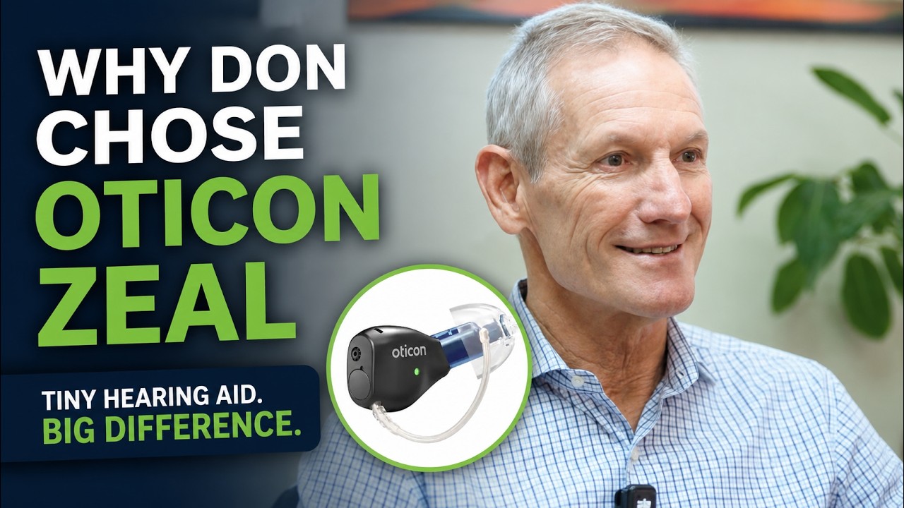 Why Don Chose Oticon Zeal | Real Perth Hearing Aid Review