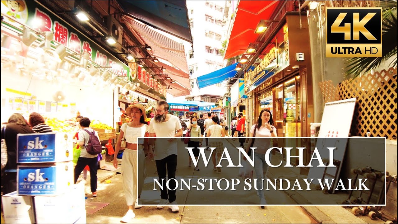 Uncovering Wan Chai's Best-Kept Secrets: A Guided Walking Tour [4K HDR] | HK4K