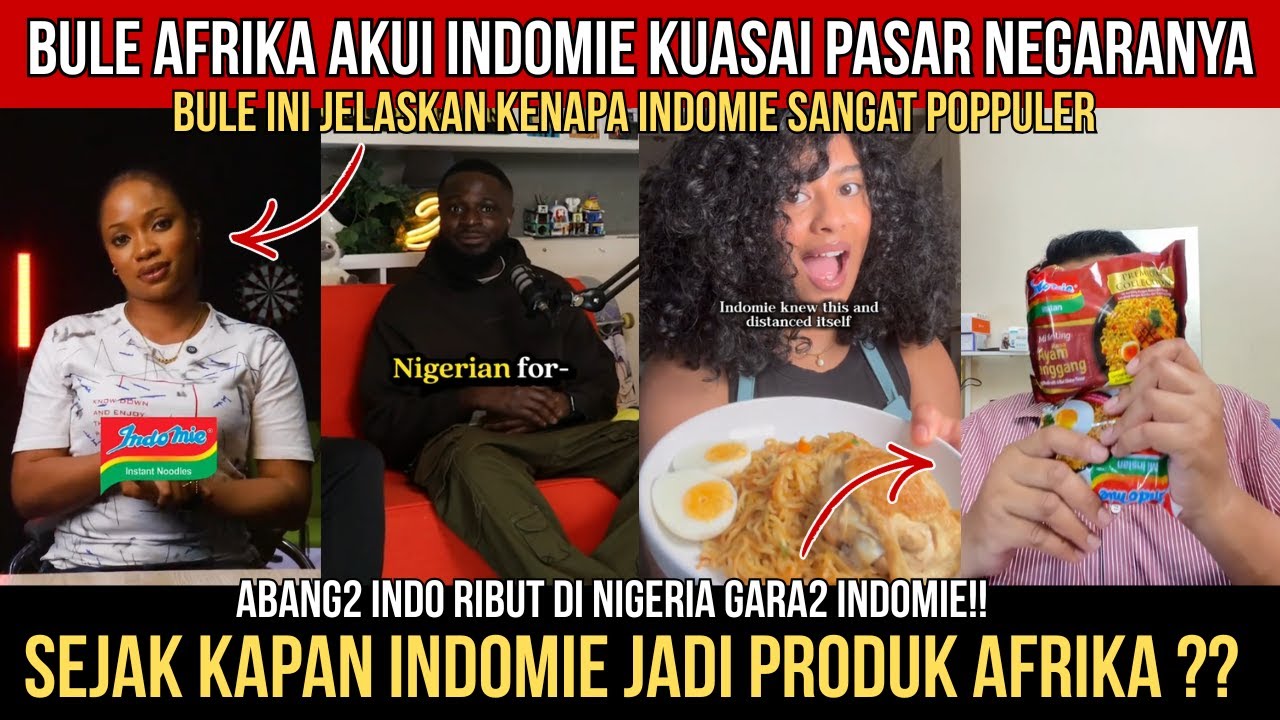 Orang Afrika ini Mati Kutu Setelah Tahu Indomie 100% Produk Asli Indonesia