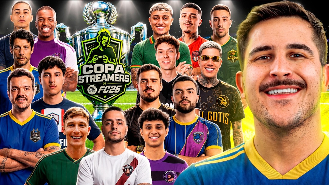 PARTICIPEI DO MAIOR CAMPEONATO DE STREAMERS NO PRO CLUBS DO FIFA!