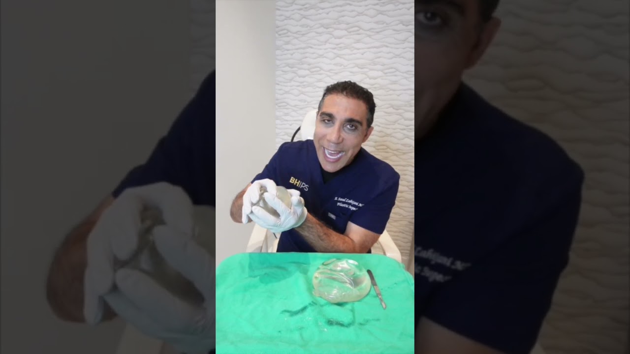 This is what happens when a breast implant ruptures! | Dr. Lahijani | BHIPS