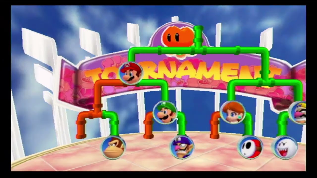Mario Power Tennis Wii Flower Cup