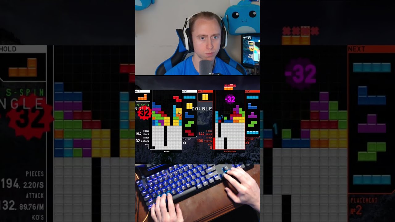 FAST Tetris! SHORTS Daily Wumbo Livestream 2-28-26