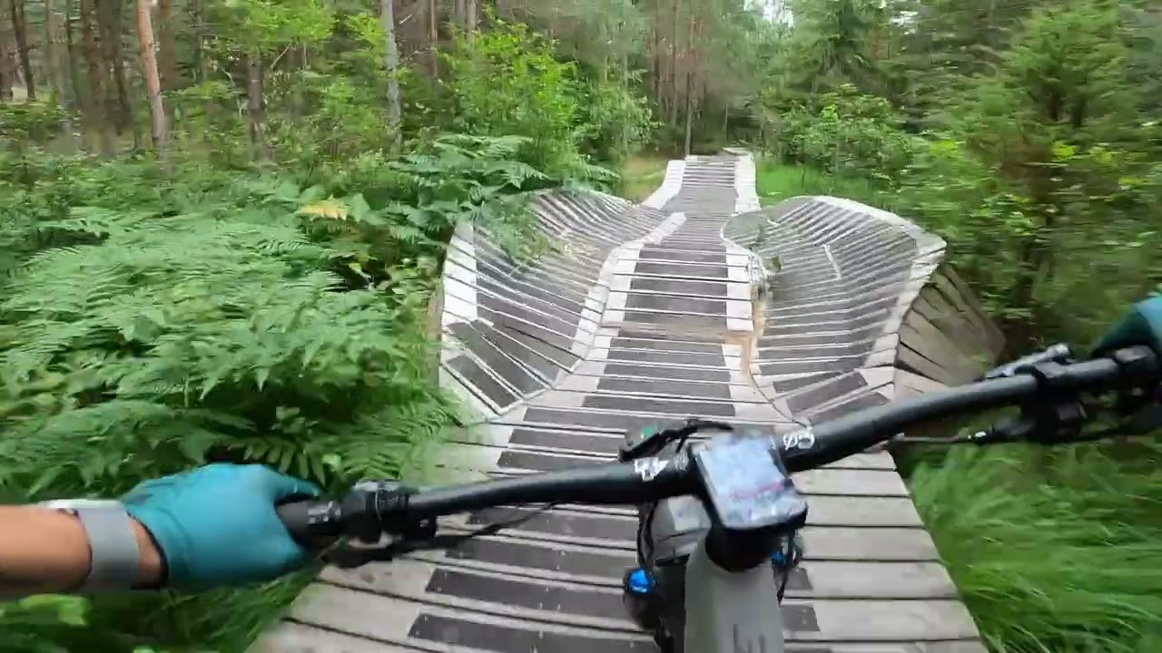 Lida eMTB, hela gröna 7,1 km