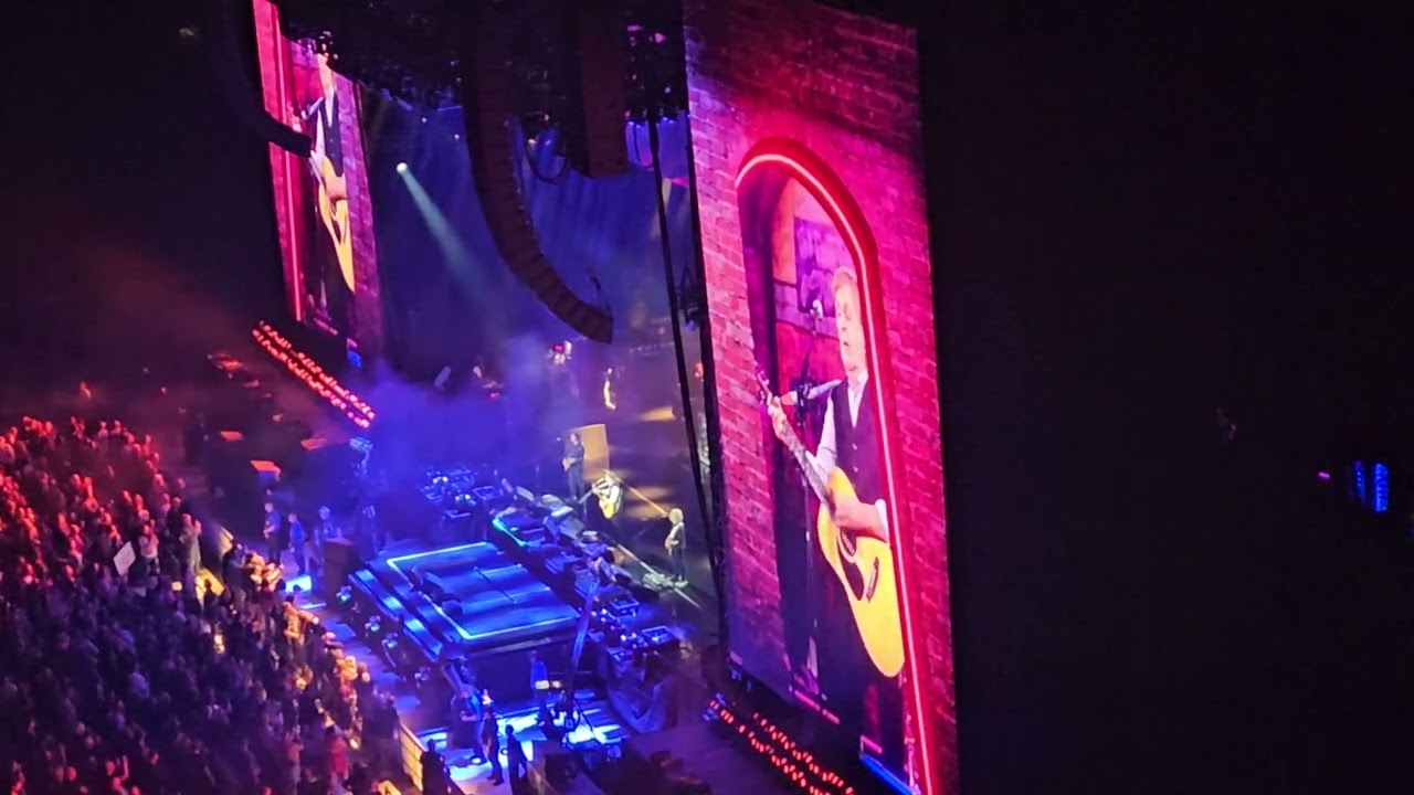 Paul McCartney live in San Antonio, Texas.  