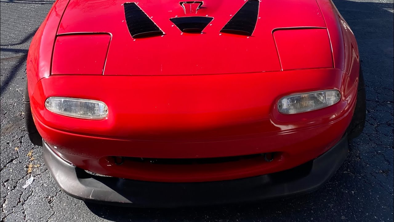 Is it worth saving? Miata Radiator Ducting and Bumper Painting