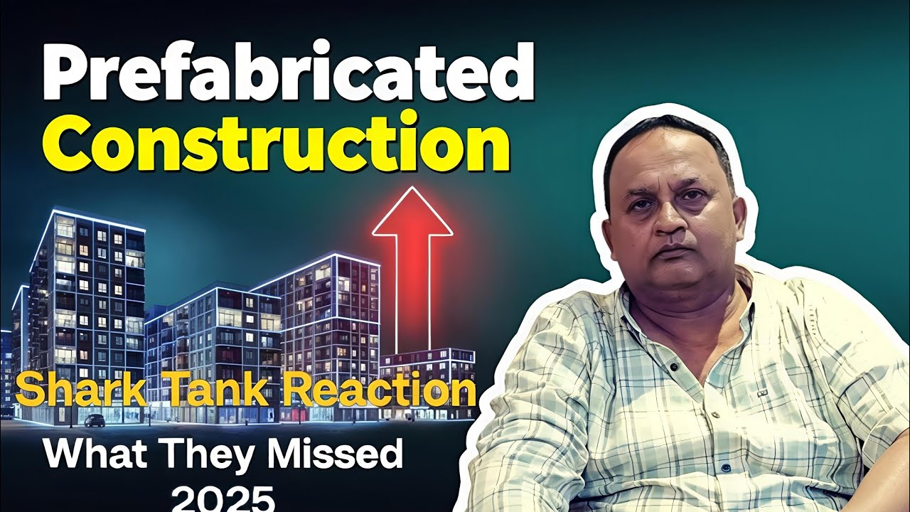 Prefabricated Construction Shark Tank Reaction What They Missed 2025  , Civil Guide 
