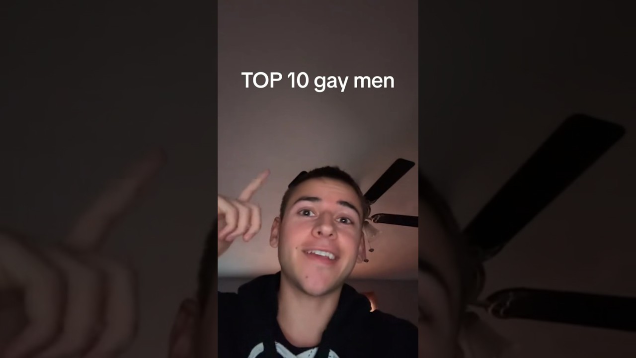 top 10 gay men 😭🏆