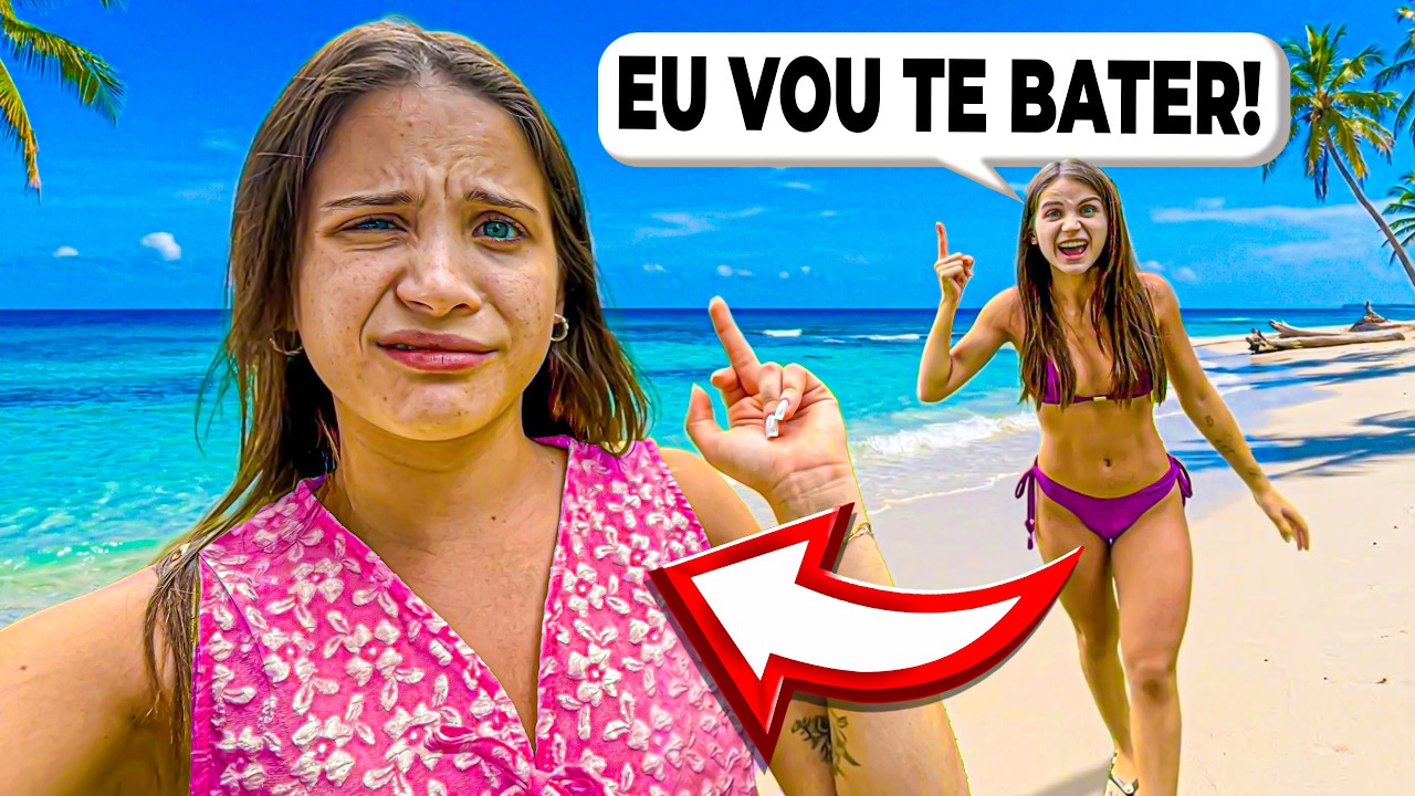 BRIGAMOS FEIO na PRAIA… 😳🌊