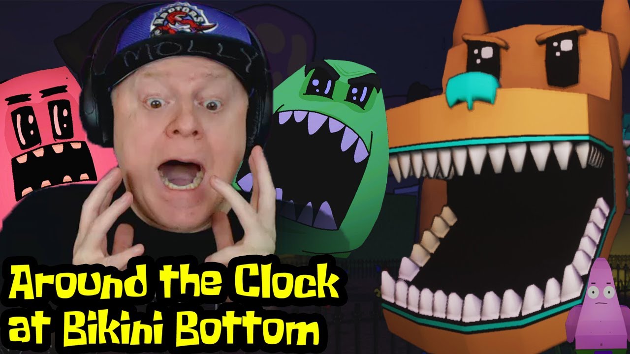 A MAZE FULL OF DEATH | AROUND THE CLOCK AT BIKINI BOTTOM | TENTACLE ACRES + BARG 'N-MART - PART 3