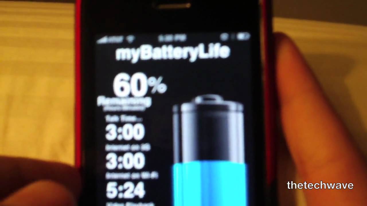 App Review: My Battery Life.
