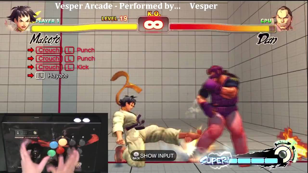 Super Street Fighter 4 Trials - Makoto