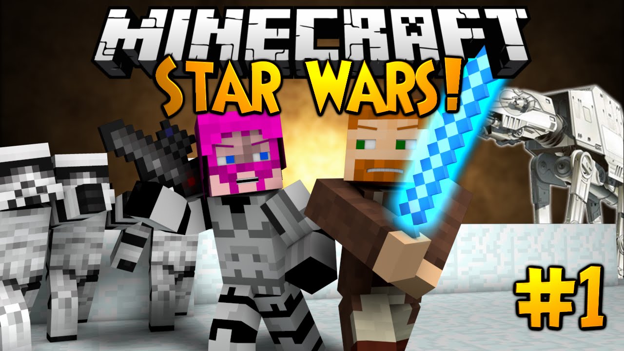 Minecraft: STAR WARS ADVENTURE MAP! - Part 1