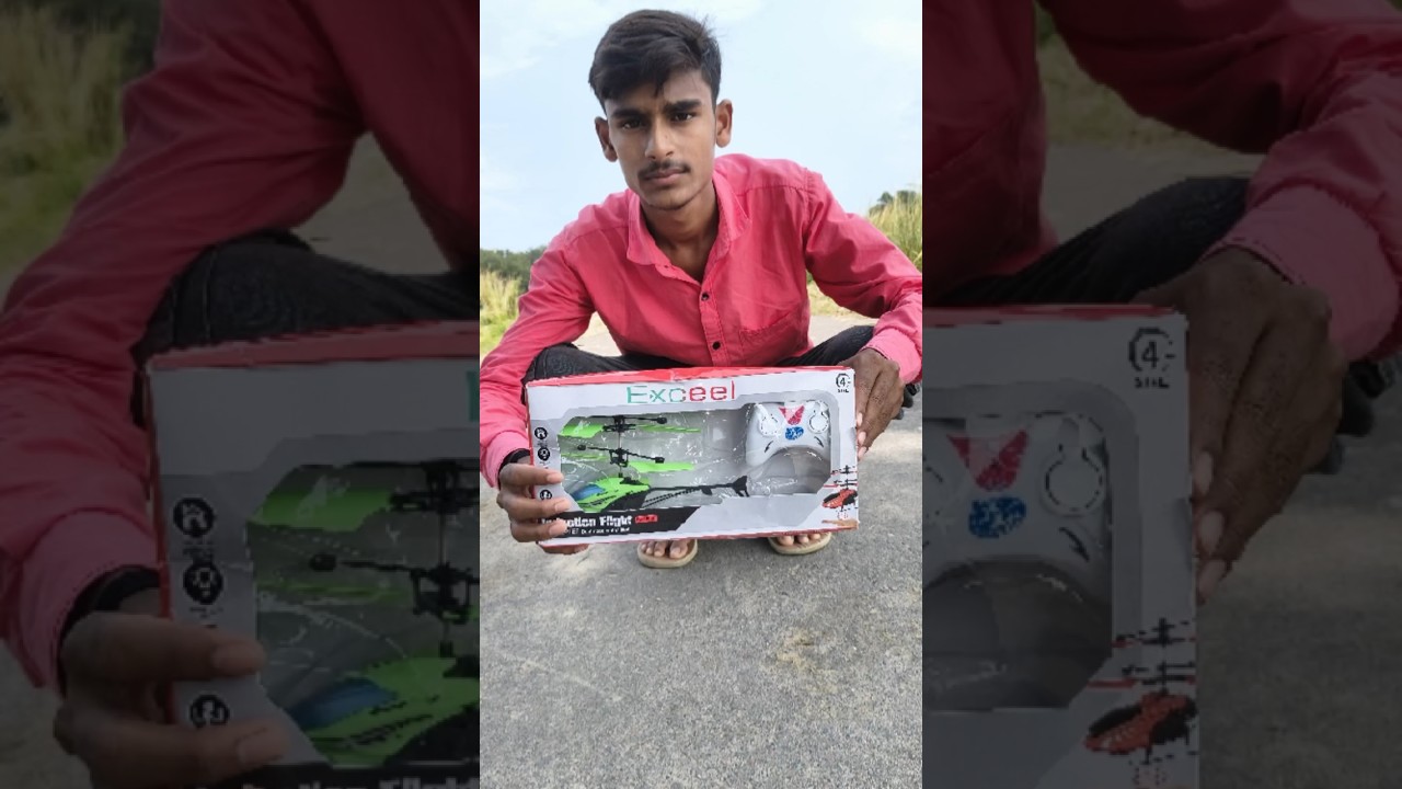 RC HELICOPTER 🚁 NEW GREEN UNBOXING SUPER FAST 🚁😯 