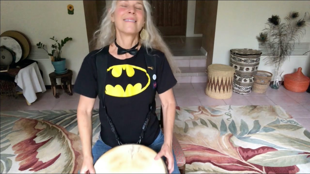 Beginner Djembe Lesson with Barbara Gail, 'Djembe Rumba'