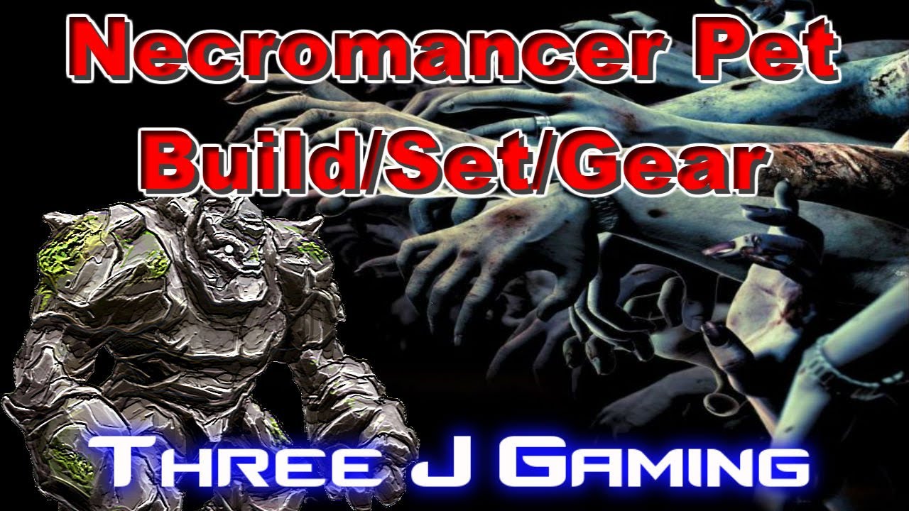 Diablo 3: Necromancer Pet Build/Set/Gear and T10 Gameplay!