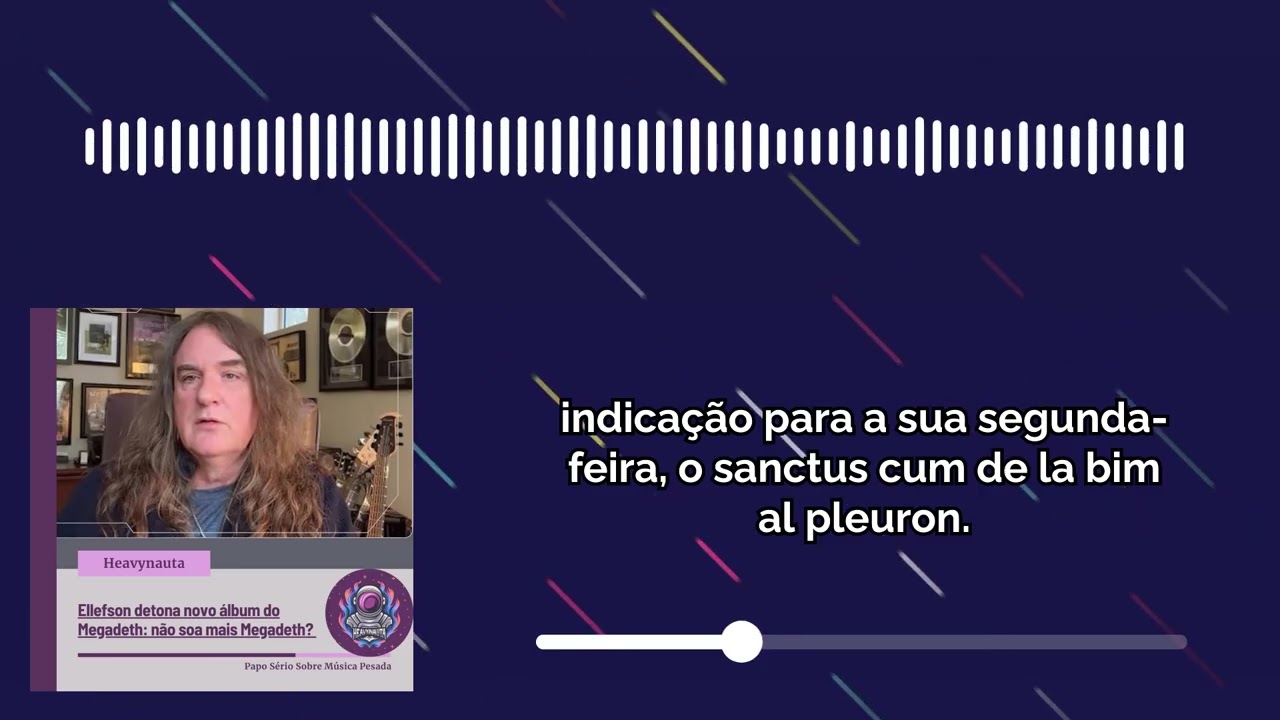 Ellefson detona novo álbum do Megadeth: não soa mais Megadeth? | Heavynauta