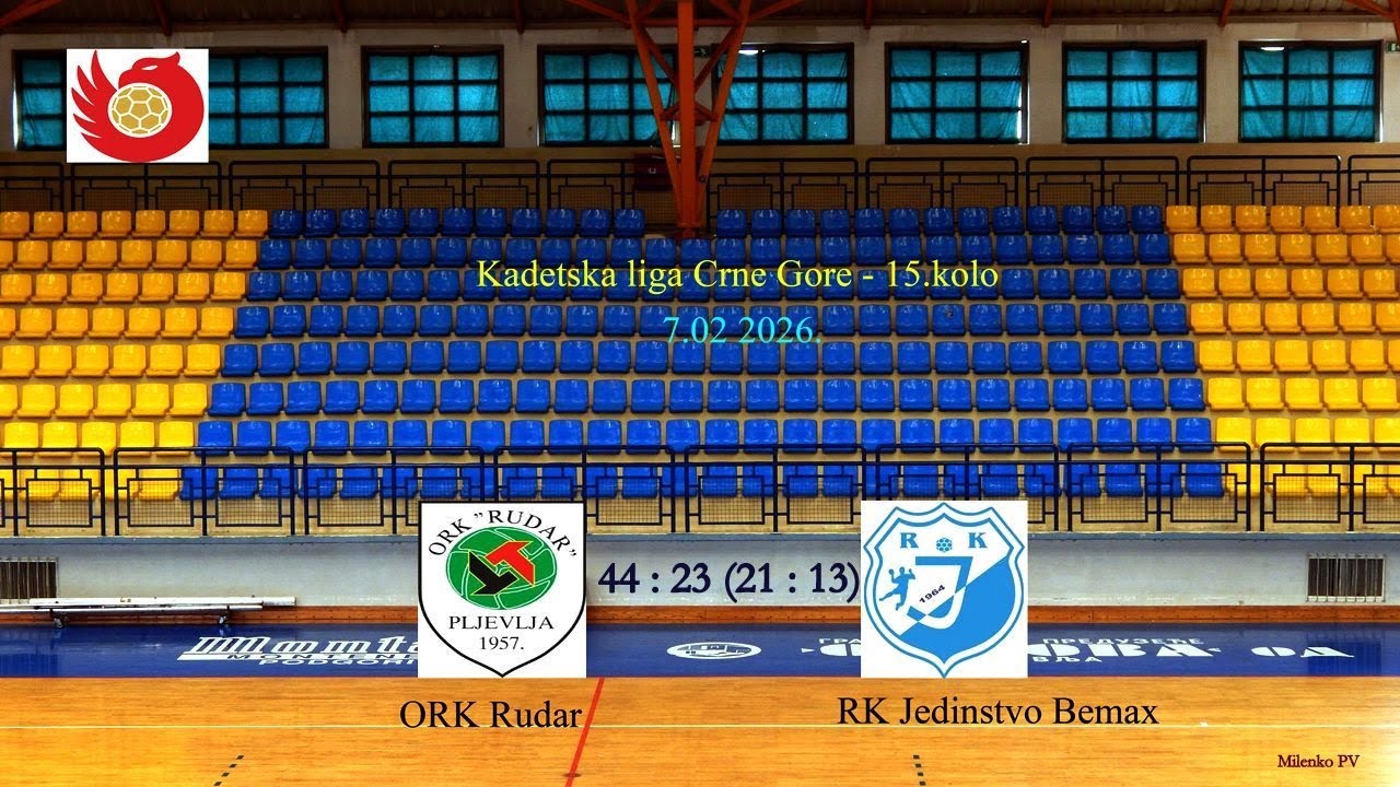 kadeti ORK Rudar - RK Jedinstvo Bemax    44 : 23 (21 : 13) PRVO POLUVRIJEME