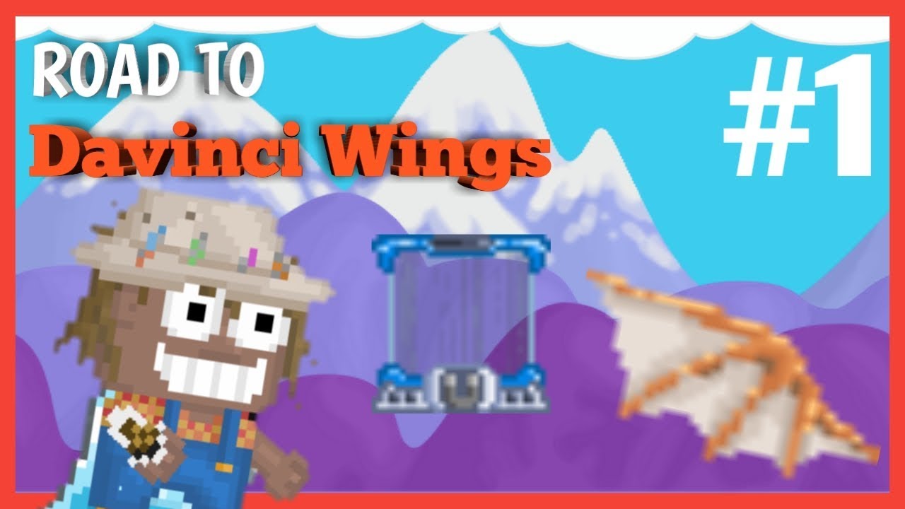 I GOT 93 DLS 😱😱 | Road to Davinci Wings #1 | Growtopia