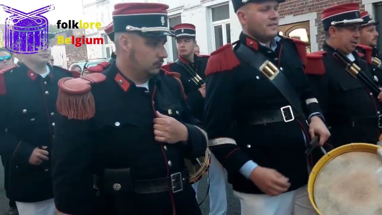 marche Saint-Laurent et Notre-Dame de trazegnies - épisode 2 - folklore belgium
