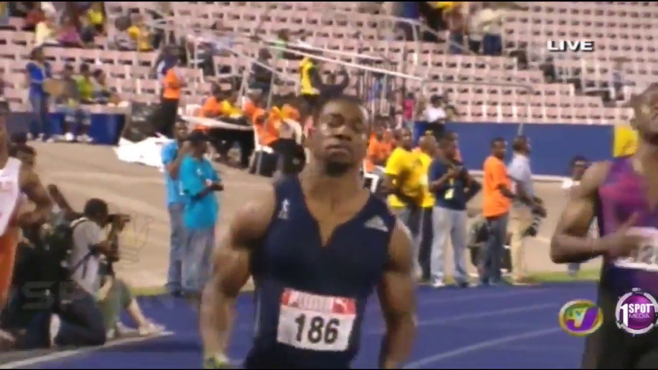 Yohan Blake in EASY 9.90s Win 100m Final  - Jamaica senior trials 2017 - Nuffin' Long Athletics